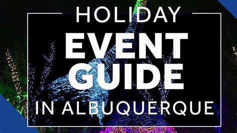 Your guide to holiday events in Albuquerque