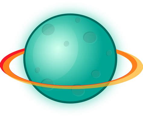 Clipart - Planet with rings