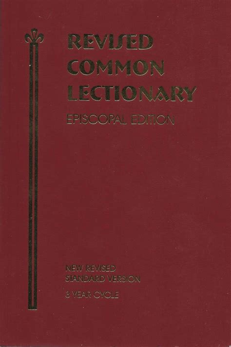 Revised Common Lectionary – Desktop-pew | St. Mark's Press | 1-316-721-8099