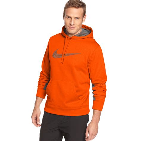 Nike Annihilator Logo Hoodie in Orange for Men | Lyst