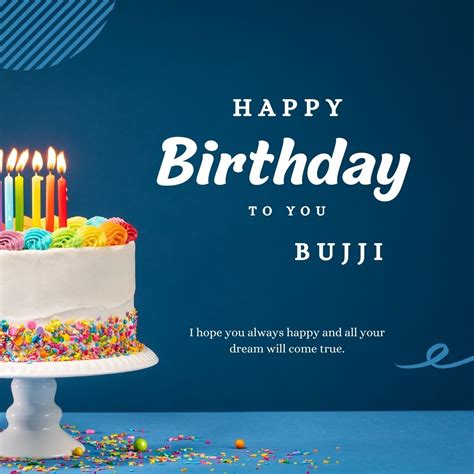 100+ HD Happy Birthday Bujji Cake Images And Shayari