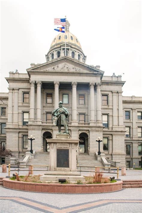 Colorado State Capitol Dome Stock Image - Image of states, detail: 4255517