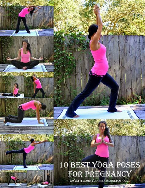 Diary of a Fit Mommy: Best Pregnancy Yoga Poses