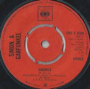 Simon & Garfunkel - America (Vinyl, 7", 45 RPM, Single) | Discogs