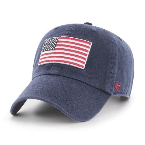 Operation Hat Trick OHT American Flag '47 Navy Clean Up Adj. Strap Hat ...