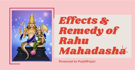 Rahu Mahadasha Negative Impacts & Astrological Remedies