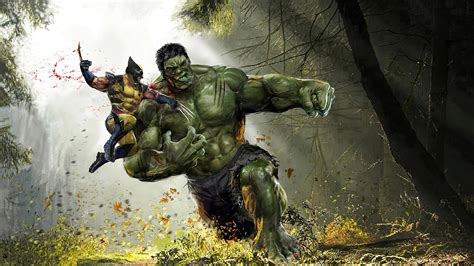 🔥 Download Wolverine Vs Hulk Marvel Comics 4k Wallpaper by @sandrah | Hulk 4k PC Wallpapers, 4K ...