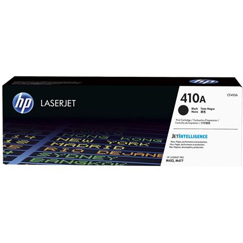 HP 410A Black LaserJet Toner Cartridge CF410A B&H Photo Video