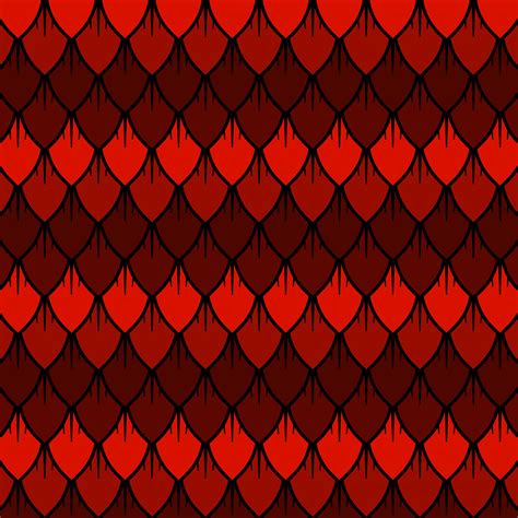 Red Dragon scales seamless pattern for decoration, background ...