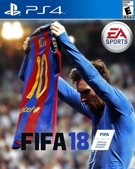 Fifa 18 - Messi custom cover PS4 by RicardoRodrigues92 on DeviantArt