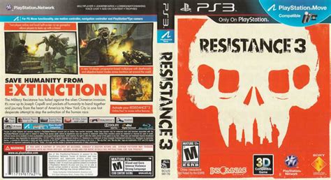 Resistance 3 - PlayStation 3 | VideoGameX