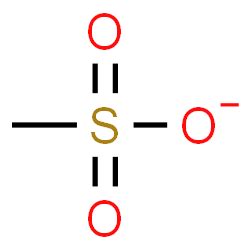 mesylate anion | CH3O3S | ChemSpider