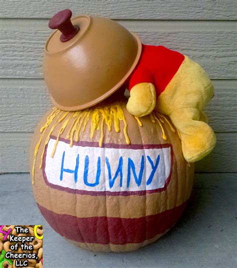 Winnie the Pooh Honey Pot Pumpkin - The Keeper of the Cheerios