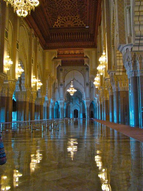 Casablanca's Hassan II Mosque | Glass floor, Mosque, Casablanca