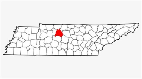 Wayne County Tennessee Map, HD Png Download - kindpng