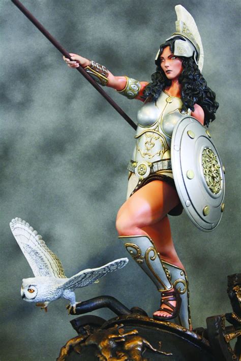 ATHENA 1/4 SCALE STATUE (OCT111741) | Athena goddess, Greek mythology ...