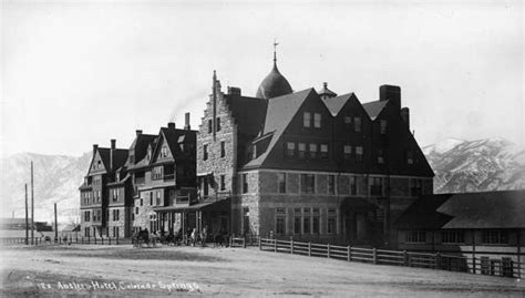 History of the Antler Hotel in Colorado Springs, Colorado