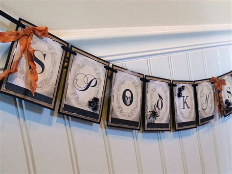 Spooky Scary Halloween Banner - Etsy