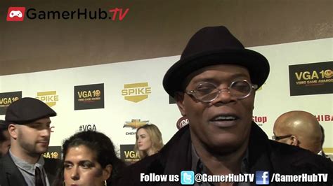 The Avengers Star Samuel L Jackson Talks Video Games - YouTube