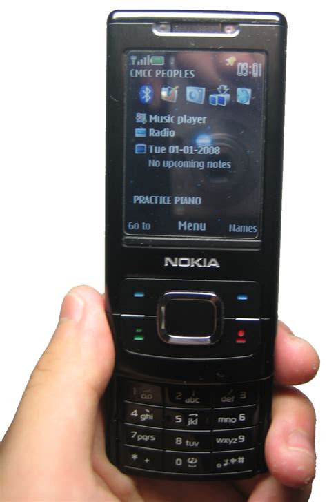 Nokia 6500 slide