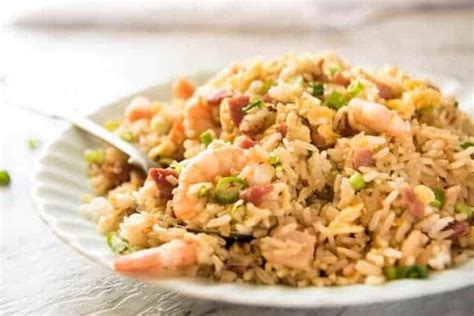 Chinese Fried Rice with Shrimp / Prawns | RecipeTin Eats