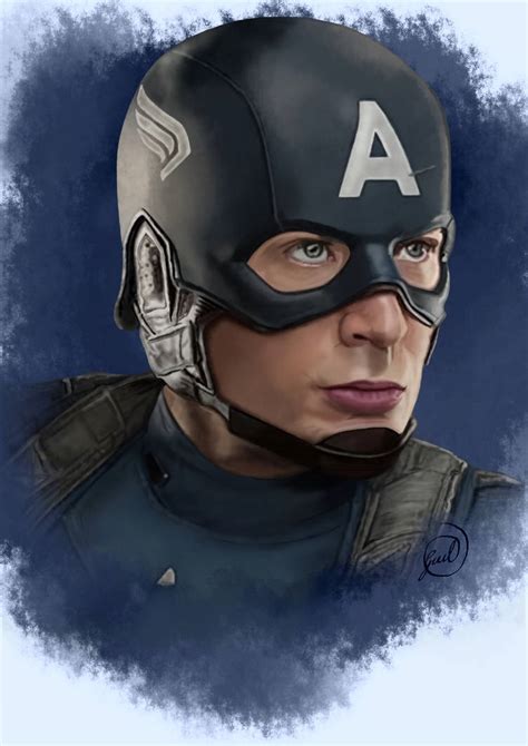 captain america-fanart by Guilarts on DeviantArt