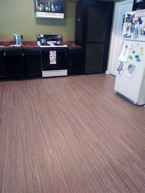 Marmoleum Flooring Project | San Antonio Heartbeat Home Repairs