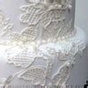 Lace Applique Wedding Cake - CakeCentral.com