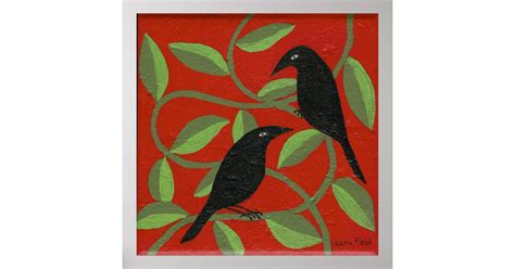 two crows poster | Zazzle