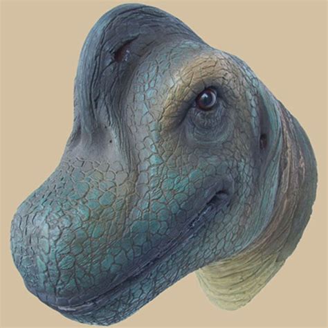 Brachiosaurus Head Statue | Brachiosaurus, Dinosaur head wall mount ...