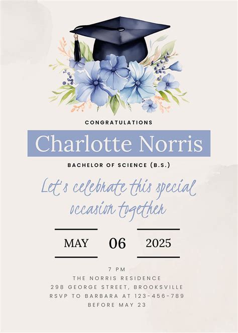 Graduation Announcement Templates | Renderforest