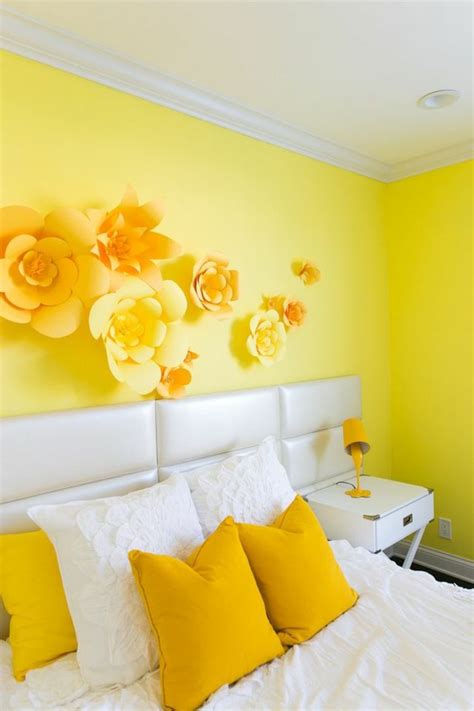 colores para habitaciones y paredes amarillas | Yellow room decor, Yellow bedroom decor, Yellow room