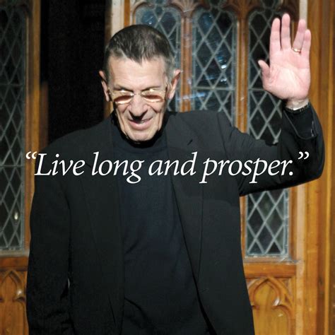 Leonard Nimoy Quotes Inspirational. QuotesGram