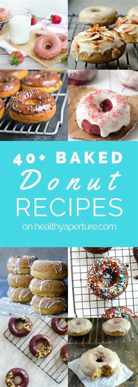 Healthy Baked Donut Recipes | Healthy Aperture | Baked donut recipes ...