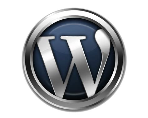 WordPress logo PNG