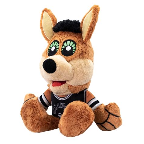 San Antonio Spurs Coyote Hardwood Classics Mascot 8" Kuricha Sitting Plush