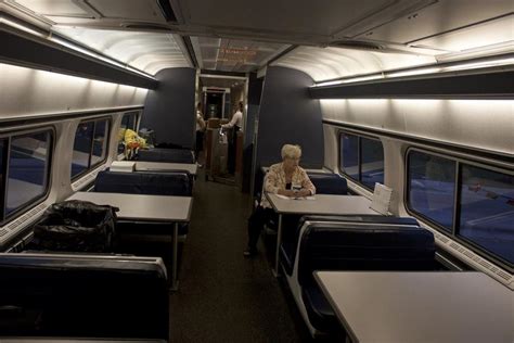 Interior of an amtrak train photos