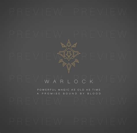 Warlock Tabletop RPG D&D Wallpaper Background for Desktop | Etsy