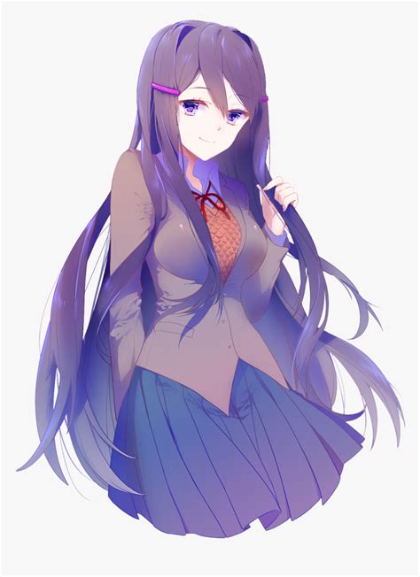 Doki Doki Literature Club Yuri - Yuri Ddlc Wallpaper Phone, HD Png Download - kindpng