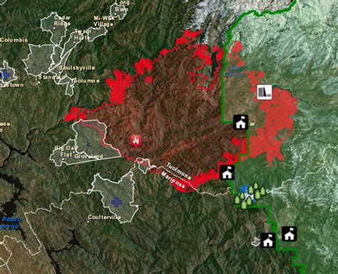 Mapping Yosemite Rim Fire | Musings on Maps