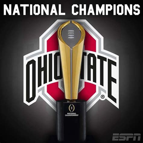 National Champions! | Ohio state buckeyes football, Ohio, Ohio state buckeyes