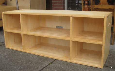 UHURU FURNITURE & COLLECTIBLES: SOLD - Long Low Shelf - $35