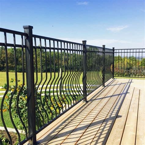 Top 50 Best Metal Deck Railing Ideas - Backyard Designs