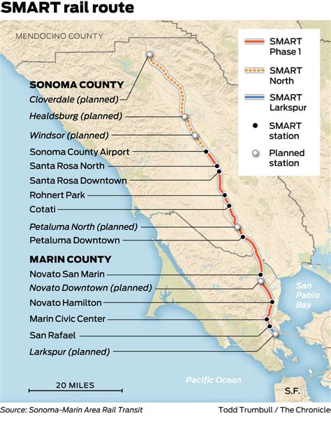 North Bay’s SMART train, beloved but not bustling, looks to extend sales tax