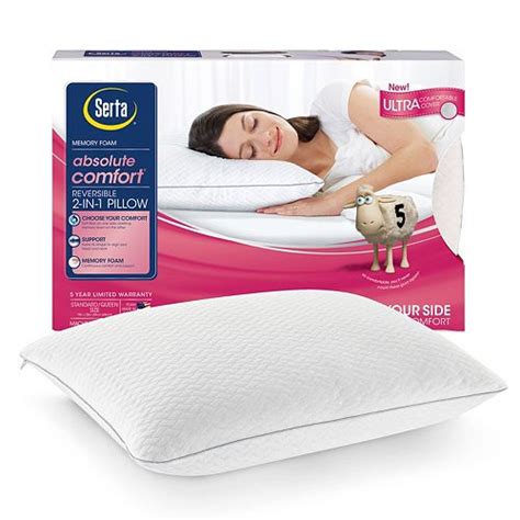 Serta Absolute Comfort 2-in-1 Pillow