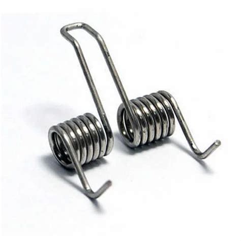 Stainless Steel Double Torsion Springs, For Industrial, Style: Coil at ...