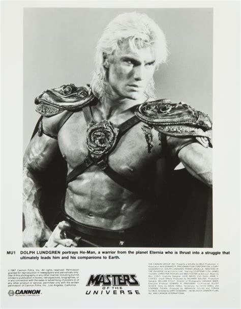 DOLPH LUNDGREN MASTERS OF THE UNIVERSE COSTUME - Current price: $2500