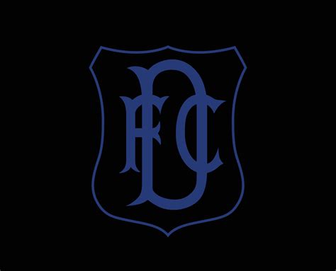 Dundee FC Logo Club Symbol Scotland League Football Abstract Design ...