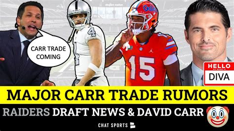 MAJOR Derek Carr Trade Rumors From Adam Schefter + Raiders News On ...