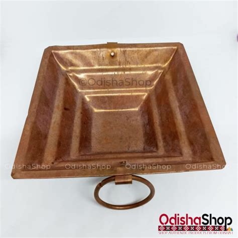 Buy Copper Homa Kunda - Copper Yagya Havan Kund for Home Pooja/Vedic ...